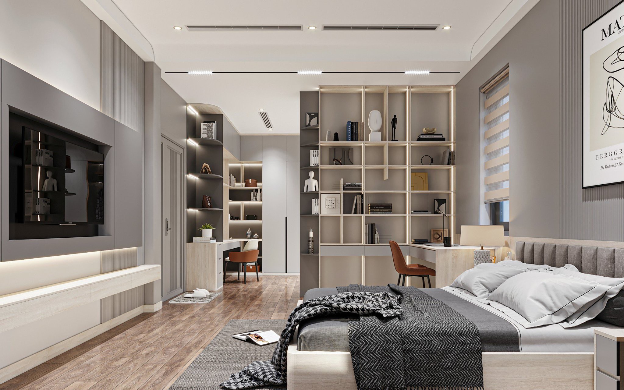Thiết kế nội thất nhà ở A Hường Uông Bí
